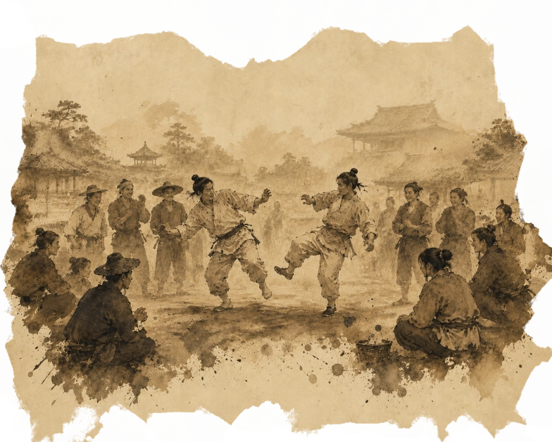 Taekkyeon, el arte que bailaba